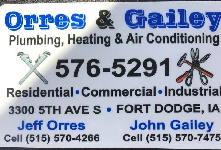 Orres & Gailey Plumbing, Heating & AC